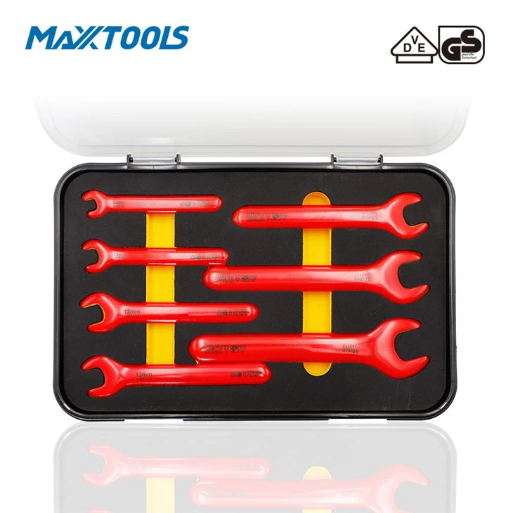 7pc VDE Open End Wrench Set