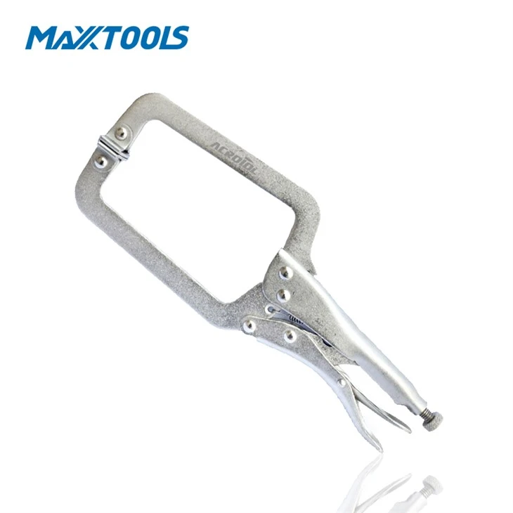 C Type Locking Plier Nagative Opening Movable Head