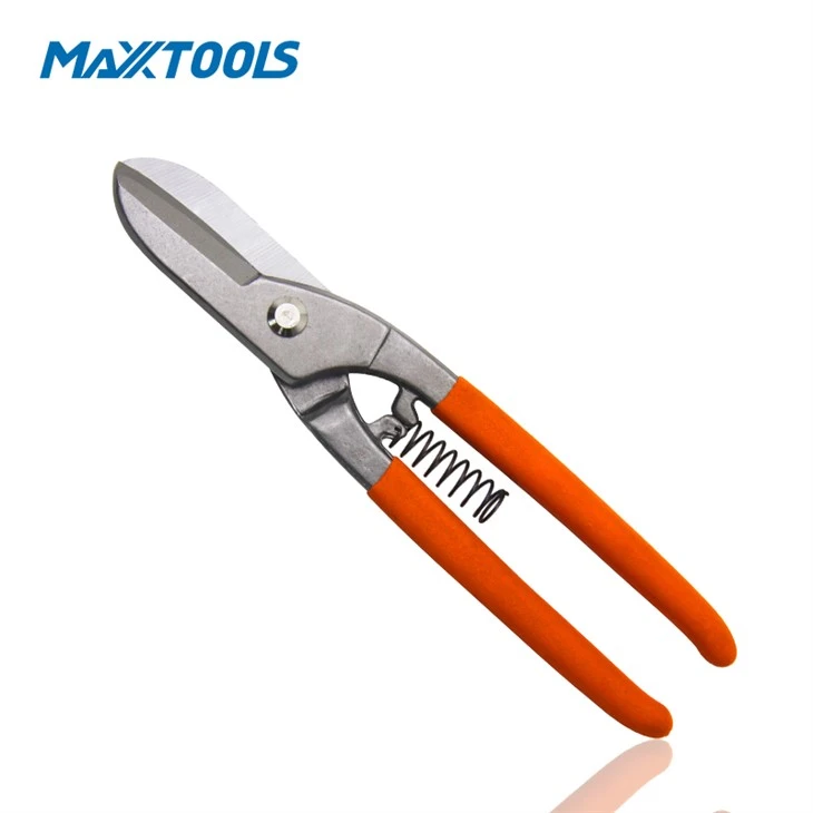 One Color Vinyl Grip Tin Snips
