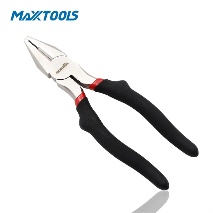 Combination Plier With Vinyl Grip