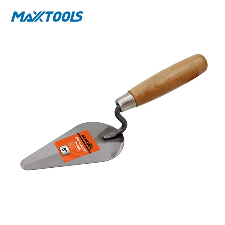 Small Round Cone Bricklaying Trowel Swan Neck