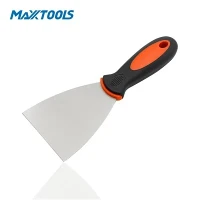 2 Colored Soft Handle Putty Knife With Hanging Hole