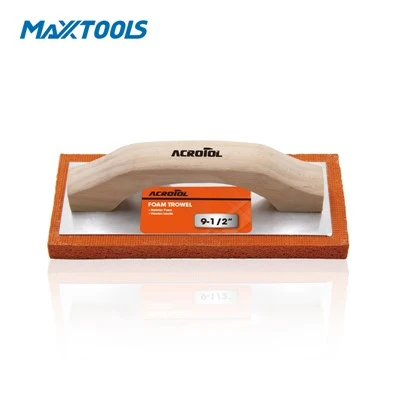 Foam Trowel With Wooden Handle