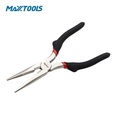 Protruding Shoulders Long Nose Plier Vinyl Grip