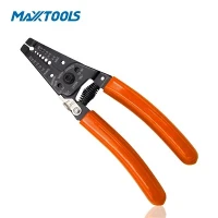 Wire Stripper With Curving PVC Handle