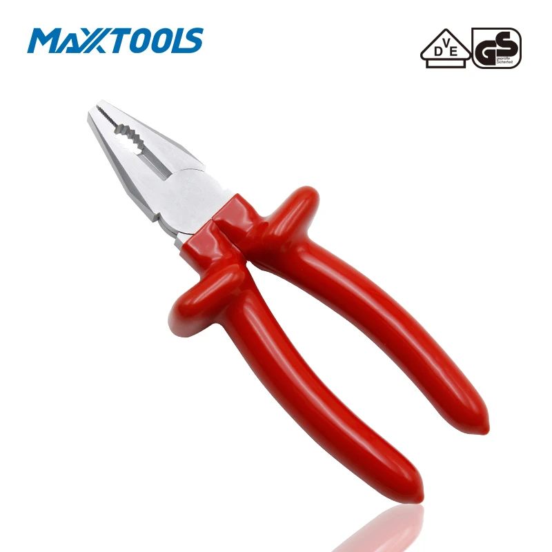 VDE Combination Pliers with Dipping Handle