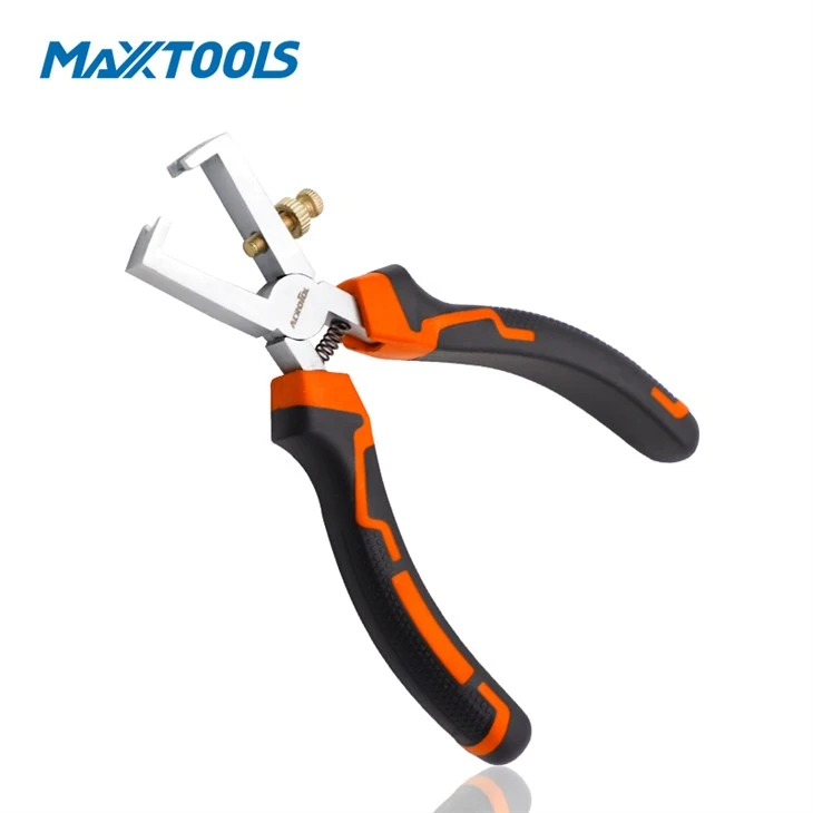 Wire Stripper With 2 Colored Soft King Kong Grip